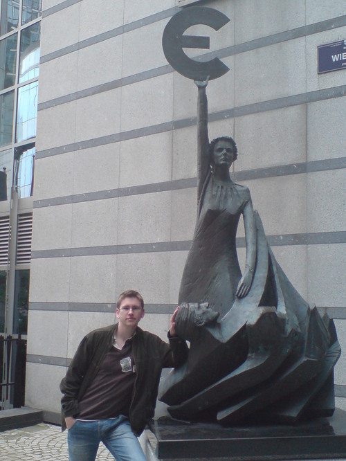 Me and the euro woman